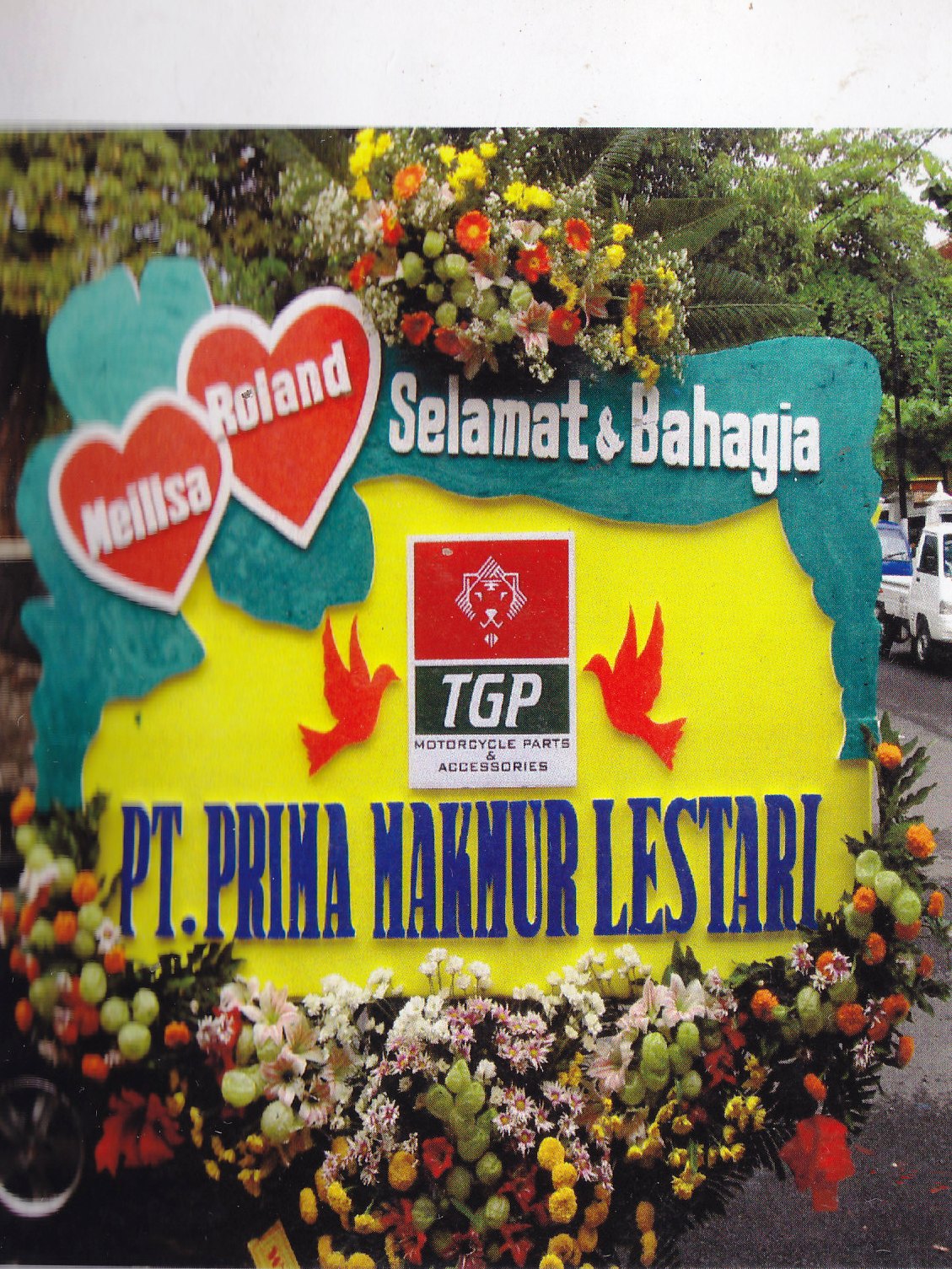 Pesan Karangan Bunga  Online Di  Yogyakarta  Agatha 0813 